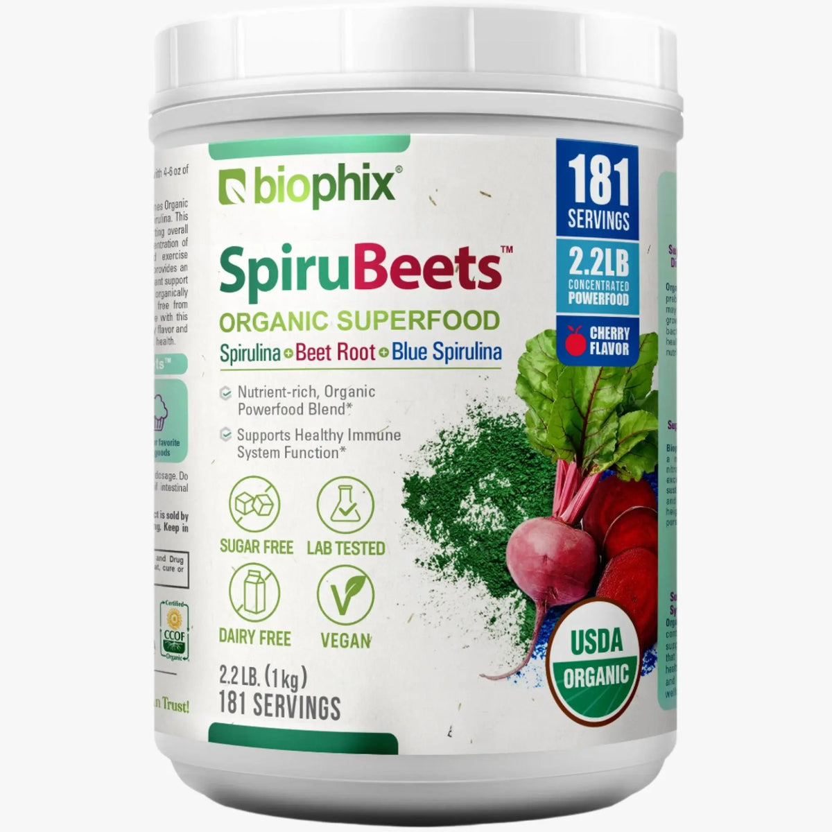 BioBalance Certified Organic Spirulina Powder