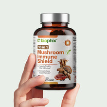 Load image into Gallery viewer, 16 in 1 Advanced Mushroom Shield with Vitamin C 120 Tablets biophix Health and Beauty