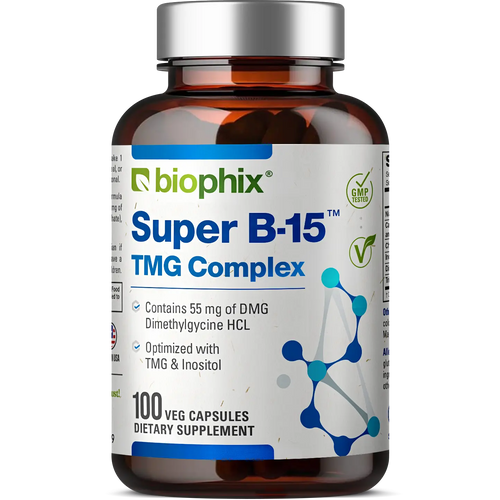 Super B-15 Complex 100 Vegetarian Capsules biophix