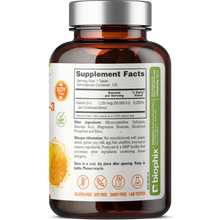 Load image into Gallery viewer, Vitamin D-3 50000 IU High-Potency 120 Tablets biophix