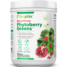Load image into Gallery viewer, biophix Phytoberry Greens Superfood Powder Berry Flavor 10.6 oz