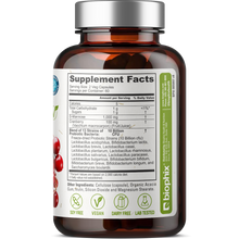 Load image into Gallery viewer, biophix D-Mannose Plus Cranberry and Probiotics 1000 mg 120 Vegetarian Capsules