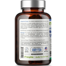 Load image into Gallery viewer, Nicotinamide Maximum Strength 1500 mg 60 Tablets biophix