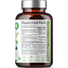 Load image into Gallery viewer, biophix Nicotinamide Pantothenate 1350 mg 120 Vegetarian Capsules
