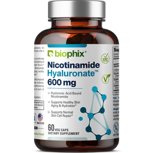 Load image into Gallery viewer, Nicotinamide Hyaluronate 600 mg 60 Vegetarian Capsules biophix