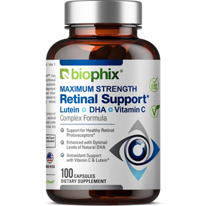 Retinal Support Maximum Strength Complex Formula 100 Caps biophix
