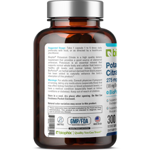 Load image into Gallery viewer, biophix Potassium Citrate 275 mg with BioPerine 300 Veggie Capsules