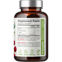 Load image into Gallery viewer, biophix D-mannose USDA Organic 1500 mg 200 Vegetarian Capsules biophix