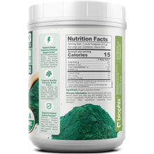 Load image into Gallery viewer, Biophix Spirulina USDA Certified Organic Powder 2.2 lbs 1 kg - Green Antioxidants Superfood Protein Immune Support biophix