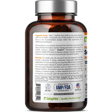 Load image into Gallery viewer, Biophix Serrapeptase 120000 SPU Maximum Strength 200 Veggie Caps - Inflammation Detoxification Joint Health Immune Support biophix
