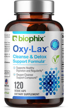 Load image into Gallery viewer, biophix Oxy-Lax 750 mg 120 Vegetarian Capsules