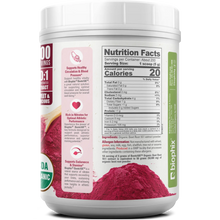 Load image into Gallery viewer, Biophix Organic Beets 10X Beet Root Powder – 2.2 lbs 50000 mg Equivalent - Superfood Energy Support Detoxification Heart Health biophix