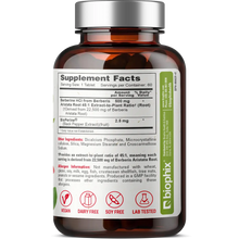 Load image into Gallery viewer, Biophix Berberine High Absorption with Bioperine 22500 mg 60 Tablets - Glucose Metabolism Immune Health Support biophix