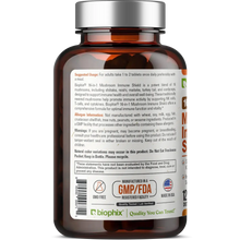 Load image into Gallery viewer, Biophix 16 in 1 Advanced Mushroom Shield with Vitamin C 120 Tablets