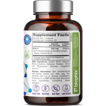 Load image into Gallery viewer, B-3 Nicotinamide 500 mg 60 Caps - Nicotinic Amide Niacin Supports Skin Cell Health
