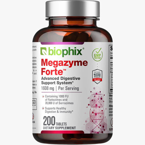 biophix Megazyme Forte Optimized 200 Tablets