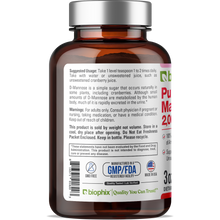 Load image into Gallery viewer, biophix Pure Mannose 100 Percent Powder 2000 mg 3 oz