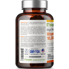 Load image into Gallery viewer, Vitamin D-3 10000 IU High-Potency 380 Softgels