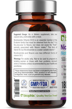 Load image into Gallery viewer, Nicotinamide 500 mg 180 Capsules