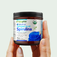 Load image into Gallery viewer, Biophix Blulina Organic Blue Spirulina Powder 6 oz 170 g - Detoxification Antioxidants Immune Support Superfood