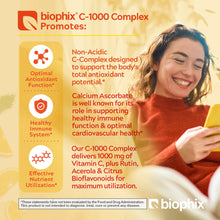 Load image into Gallery viewer, Vitamin C-1000 mg High-Potency 30 Tablets biophix