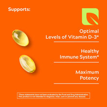 Load image into Gallery viewer, Vitamin D-3 5000 IU High-Potency 30 Softgels biophix
