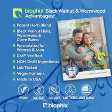 Load image into Gallery viewer, biophix Fresh Green Black Walnut Wormwood Liquid Extract 2 oz