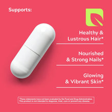 Load image into Gallery viewer, biophix Hair Skin and Nails Complex Formula 180 Caplets with Free Vitamin C-1000 30 Tablets biophix