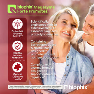 biophix Megazyme Forte Optimized 200 Tablets biophix