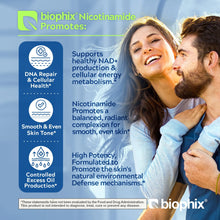 Load image into Gallery viewer, Nicotinamide Maximum Strength 1500 mg 60 Tablets biophix