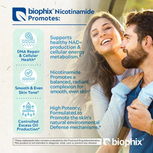 Load image into Gallery viewer, Nicotinamide Maximum Strength 1500 mg 60 Tablets biophix