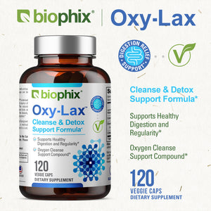 biophix Oxy-Lax 750 mg 120 Vegetarian Capsules