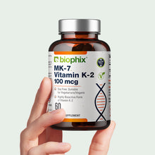 Load image into Gallery viewer, biophix Vitamin K2 MK-7 - 300 mcg 120 Vegetarian Capsules