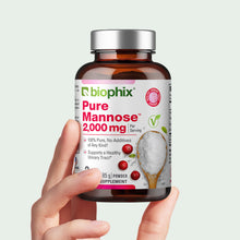 Load image into Gallery viewer, biophix Pure Mannose 100 Percent Powder 2000 mg 3 oz