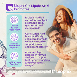 biophix R-Lipoic Acid 300 mg Stabilized 120 Veggie Capsules