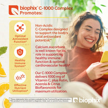 Load image into Gallery viewer, Vitamin C-1000 mg High-Potency 30 Tablets biophix