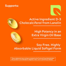 Load image into Gallery viewer, Vitamin D-3 5000 IU High-Potency 120 Softgels biophix