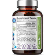 Load image into Gallery viewer, biophix B-3 Nicotinamide 500 mg 60 Caps - Nicotinic Amide Niacin Supports Skin Cell Health Biophix