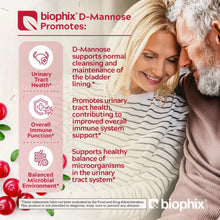 Load image into Gallery viewer, biophix D-mannose USDA Organic 1500 mg 200 Vegetarian Capsules biophix