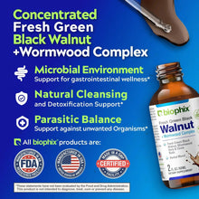 Load image into Gallery viewer, biophix Fresh Green Black Walnut Wormwood Liquid Extract 2 oz biophix