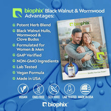 Load image into Gallery viewer, biophix Fresh Green Black Walnut Wormwood Liquid Extract 2 oz biophix
