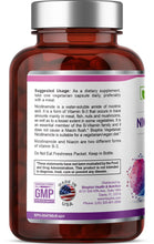 Load image into Gallery viewer, Nicotinamide 500 100 Vegetarian Capsules