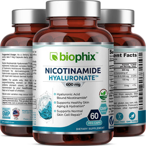 Nicotinamide Hyaluronate 600 Vegetarian Capsules