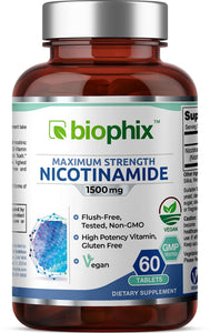 Nicotinamide Maximum Strength 1500 Tablets