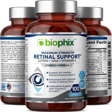 Load image into Gallery viewer, Retinal Support Maximum Strength Complex Formula 100 Softgels